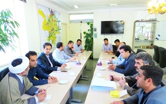 جلسه امر به معروف و نهی از منکر در سازمان پارک ها و فضای سبز شهرداری ارومیه