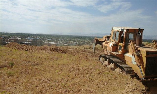 شروع فعالیت های اجرایی پارک جنگلی منطقه گلمان توسط سازمان پارک ها و فضای سبز شهرداری ارومیه