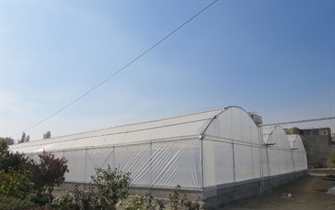 گلخانه تازه احداث در نهالستان دیگاله به مساحت 2000 متر مربع