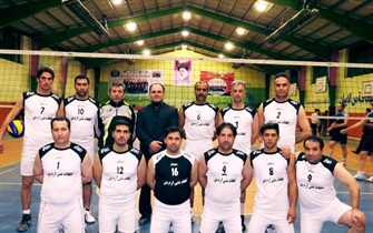 کسب مقام سوم مسابقات والیبال ویژه کارکنان شهرداری ارومیه