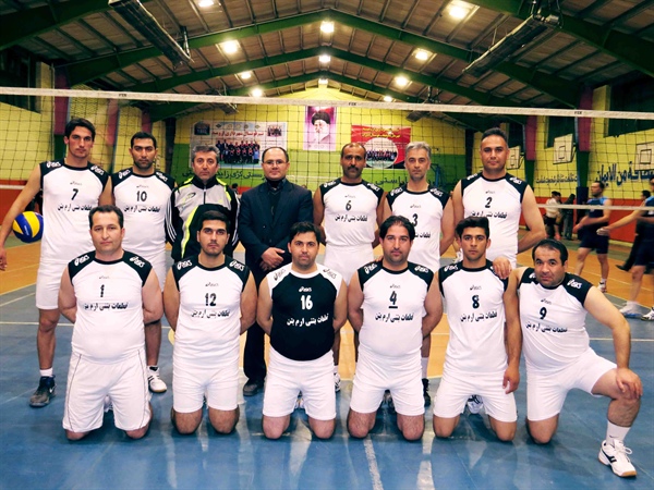کسب مقام سوم مسابقات والیبال ویژه کارکنان شهرداری ارومیه