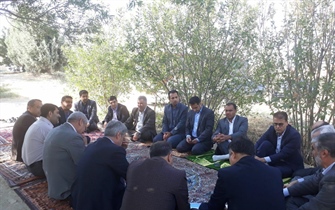 نشست ساده و صمیمی به میزبانی سازمان جهت استفاده از پتانسیل تمامی دستگاههای اجرایی در راستای تبدیل پارک جنگلی عرشلو به مجموعه تفریحی و گردشگری