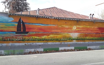 اجرای نقاشی دیواری در خیابان های سطح شهر  با هدف زیبا سازی منظر شهری و رفع آلودگی بصری اجرا شد