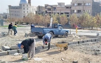 احداث پارک جدید در خیابان بشارت