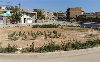  اتمام عمليات احداث فضاي سبز در ميدان بهاران و دلتاها توسط فضاي سبز منطقه 3 شهرداري اروميه